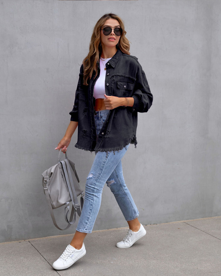 Lamella - stylish denim jacket for women