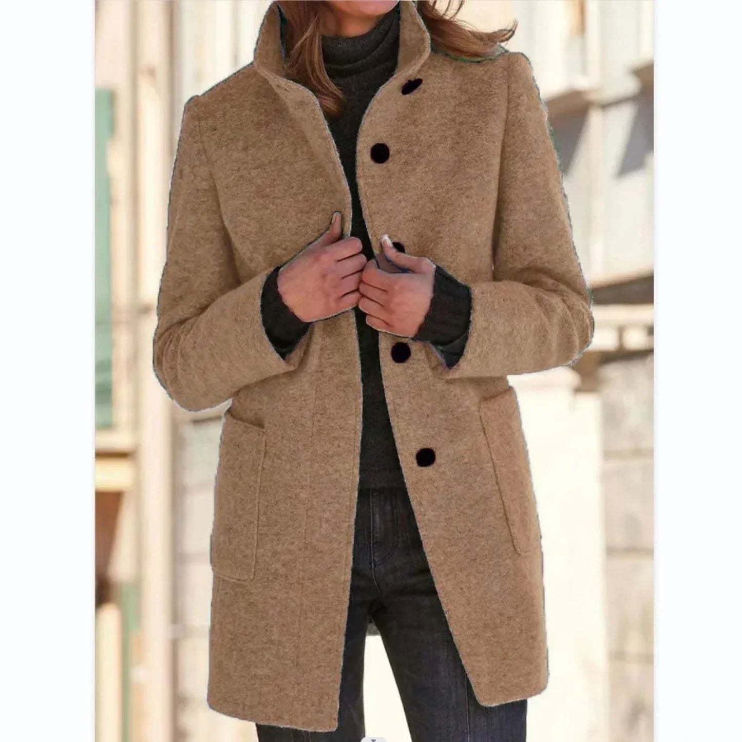 Vintage wool coat for women - Kayla