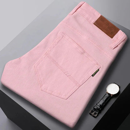 Men's jeans made from sustainable denim with a comfortable cut