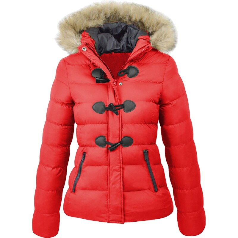 Cozy & lined ladies down jacket