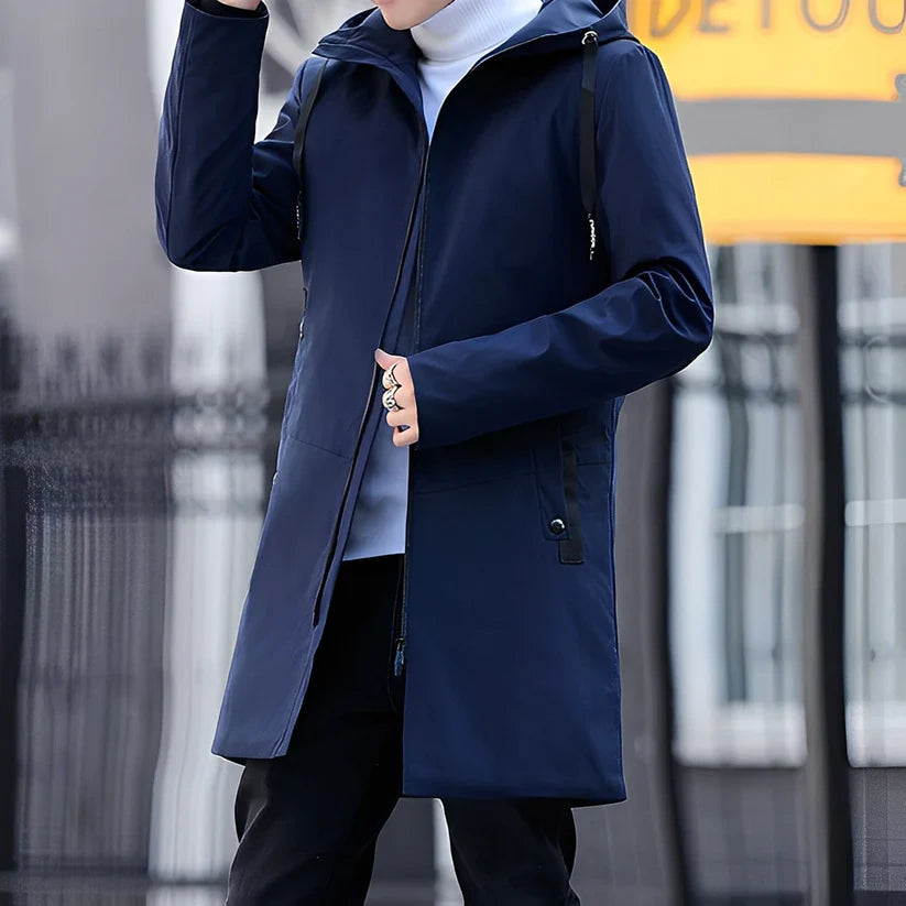Lucas casual waterproof hooded jacket – men
