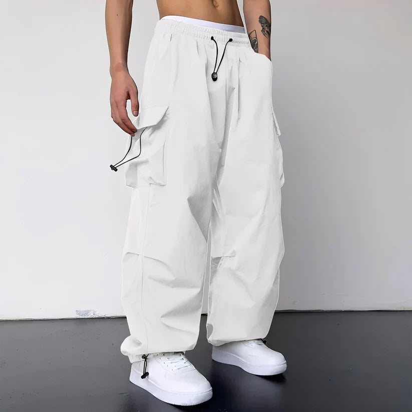 Kaleb stylish baggy cargo pants – men