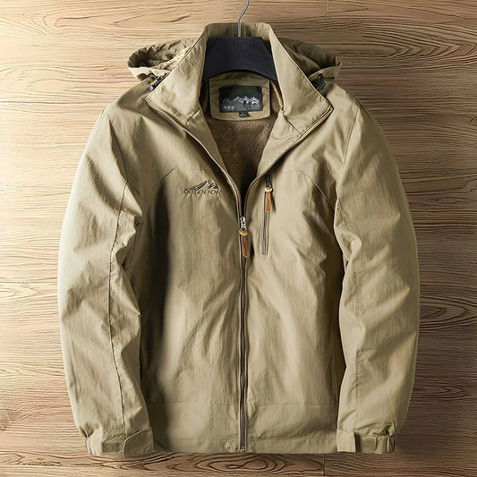 Reuben casual thick outdoor jacket – men