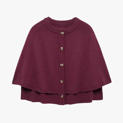 Chloe cardigan with buttons and a tiered hem – a stylish layer for women