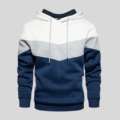 Paul patchwork knit sweater – men