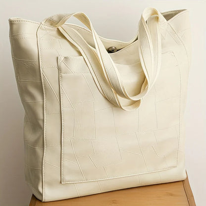 Frenzy faux leather tote bag – women