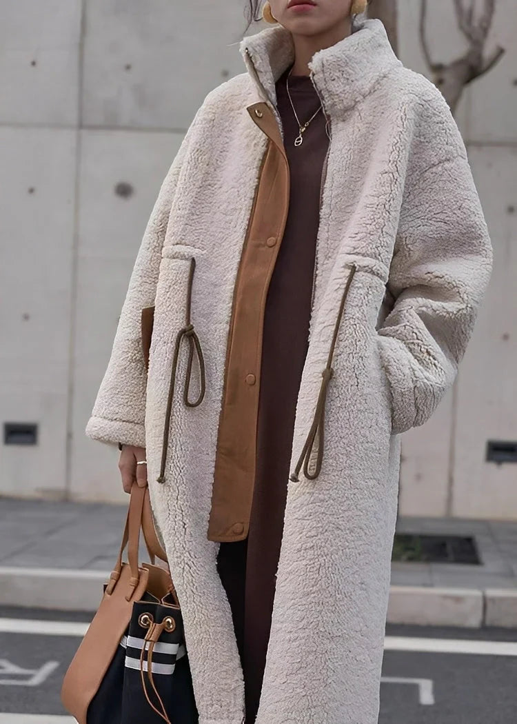 Noelene warm relaxed wool coat – women