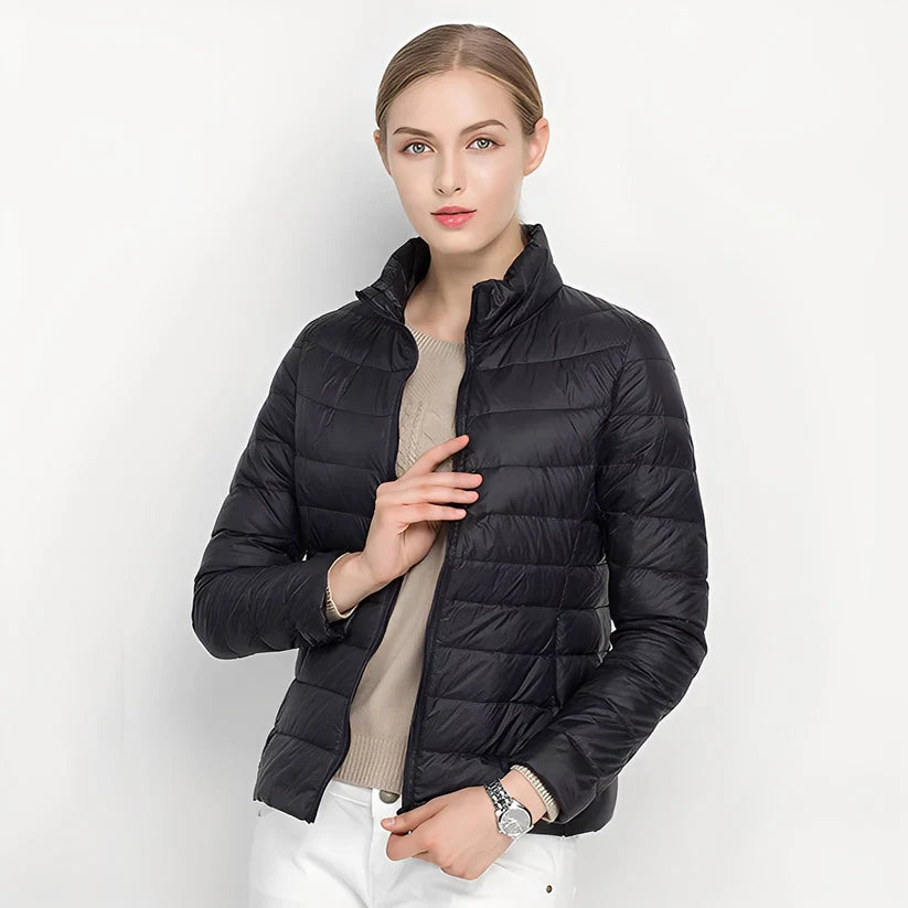 Bethel warm slim quilted jacket – women