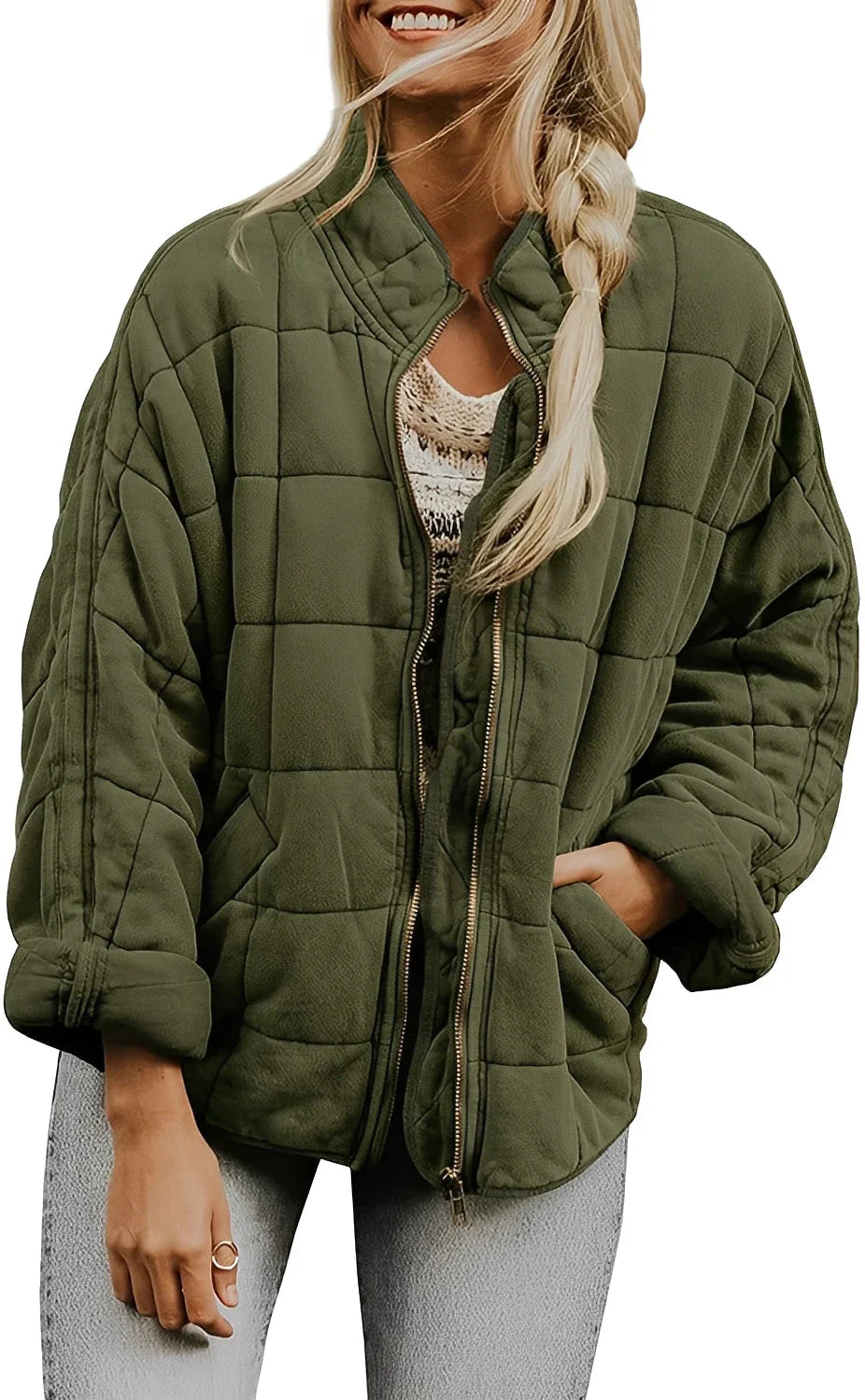 Mikaela thick oversize jacket – women