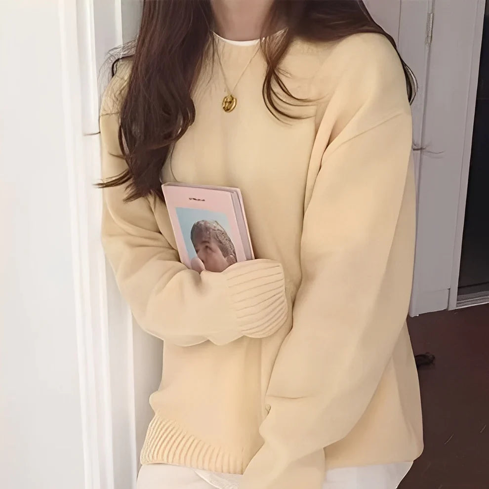 Roxanna simple oversized sweater – women