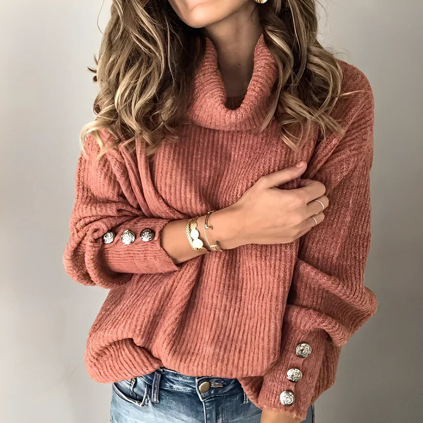 Rosabel stylish turtleneck sweater – women