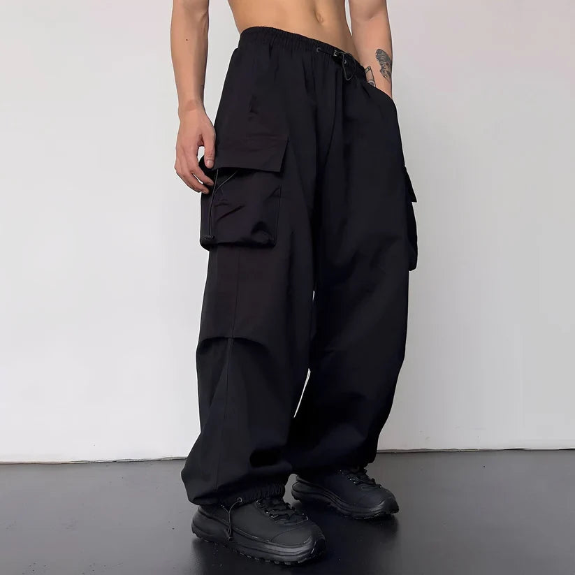 Kaleb stylish baggy cargo pants – men