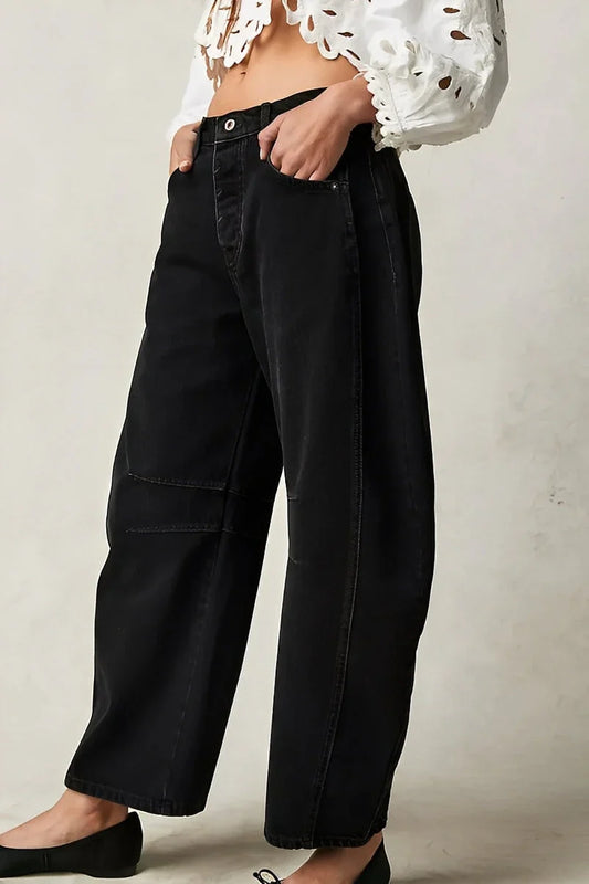 Jocelyn casual wide-cut jeans – women