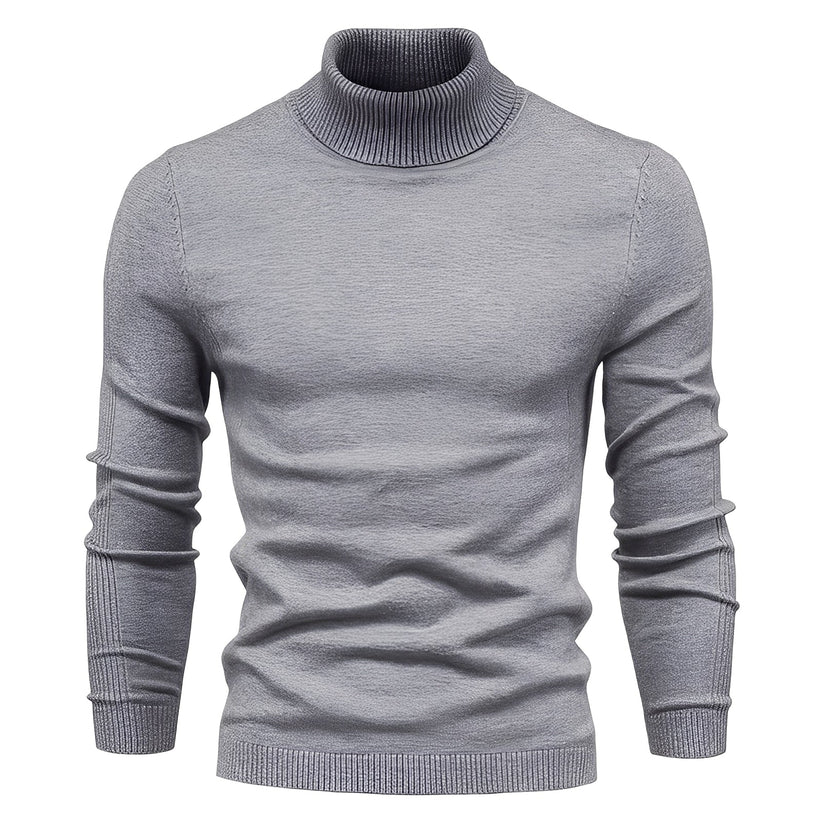 Evans slim-fit turtleneck sweater – men