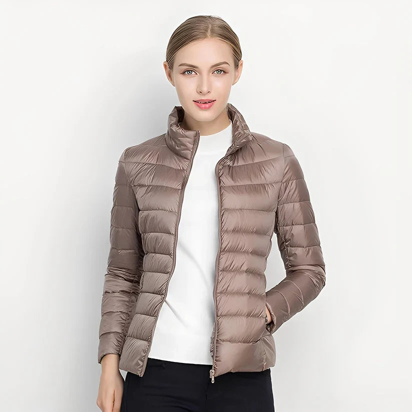 Bethel warm slim quilted jacket – women