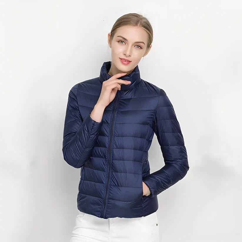 Bethel warm slim quilted jacket – women