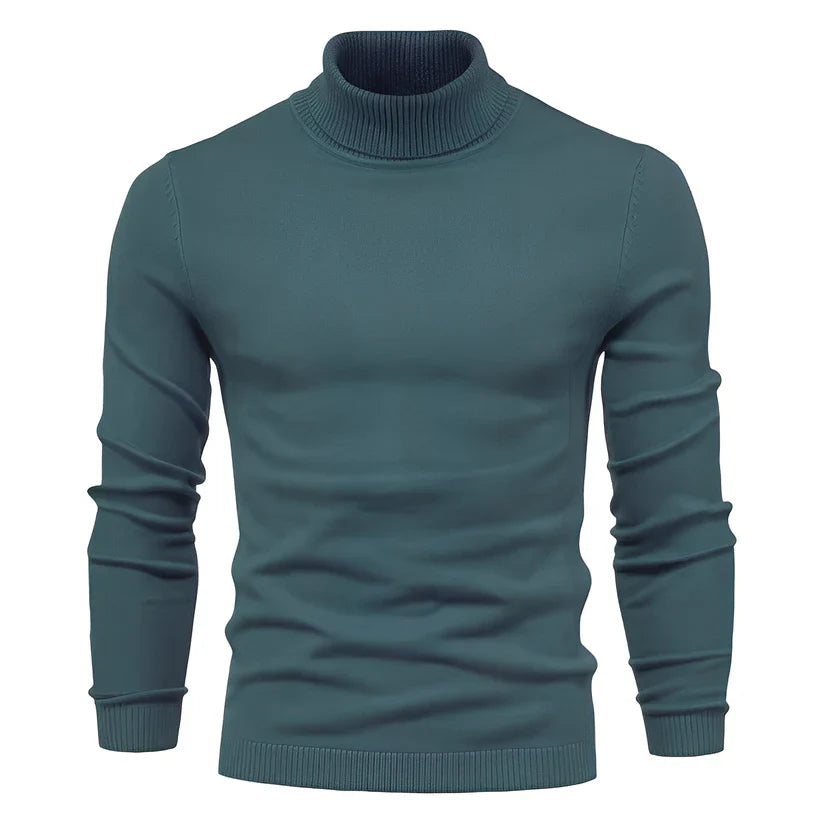 Evans slim-fit turtleneck sweater – men