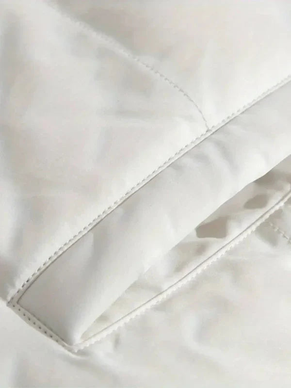 Warm women's winter jacket with zipper – weatherproof all-rounder