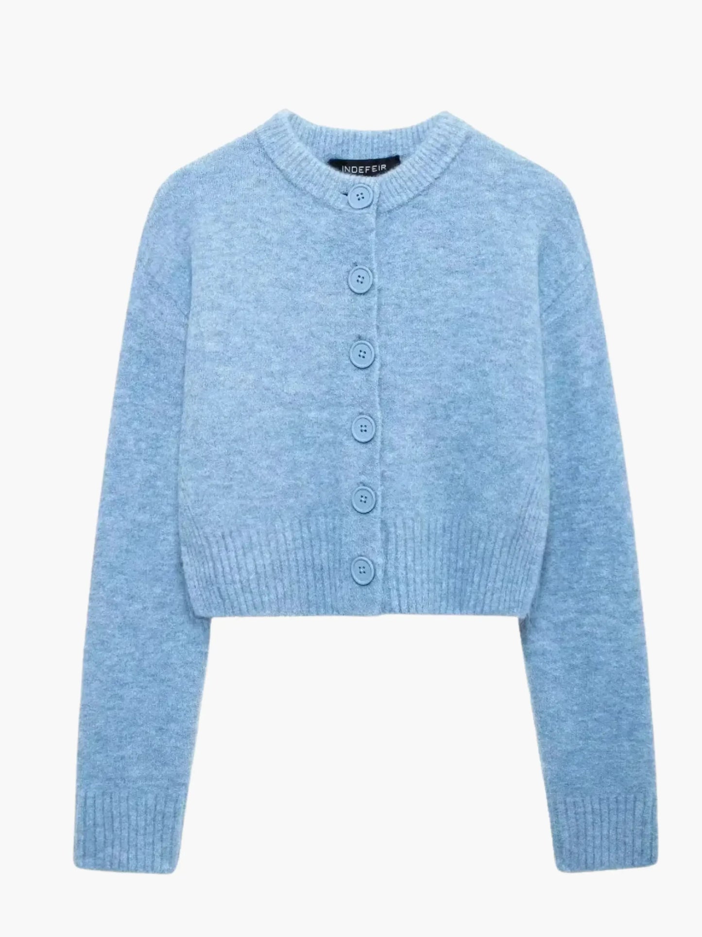 Milena cropped knit cardigan – women