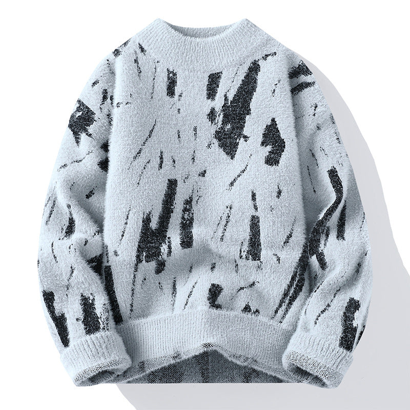 Damian stylish fleece pullover – men