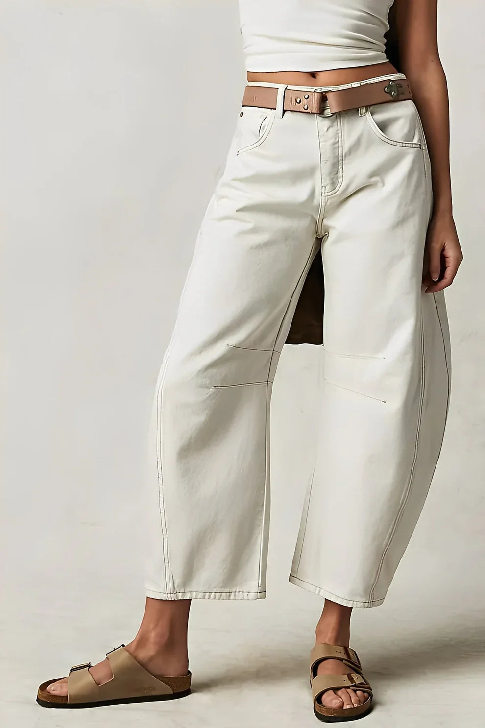 Jocelyn casual wide-cut jeans – women