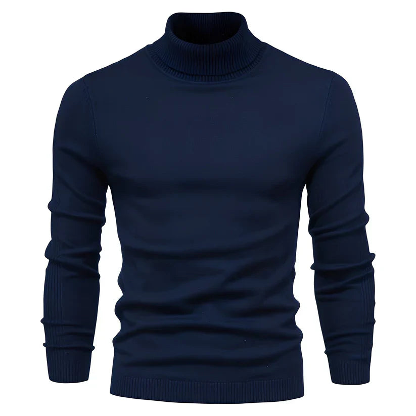 Evans slim-fit turtleneck sweater – men
