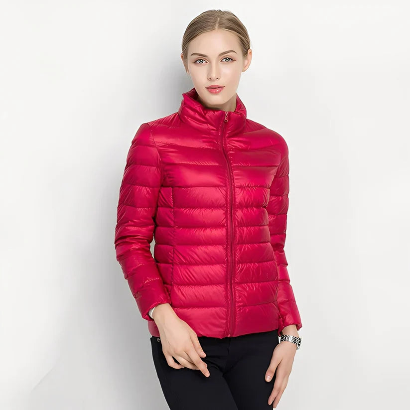 Bethel warm slim quilted jacket – women