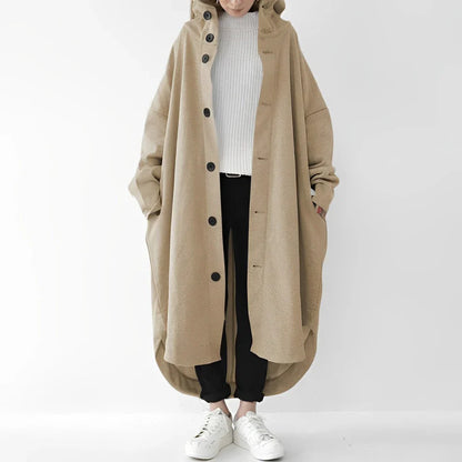 Cailyn long trench coat – women