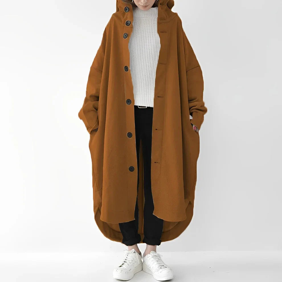 Cailyn long trench coat – women