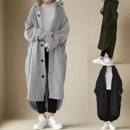 Cailyn long trench coat – women