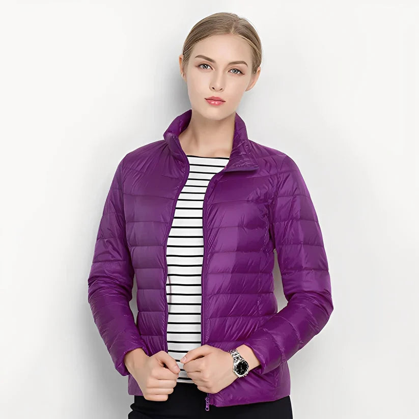 Bethel warm slim quilted jacket – women