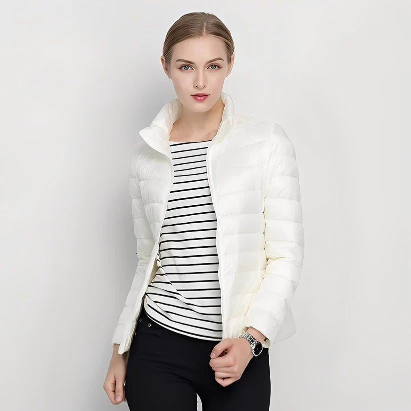Bethel warm slim quilted jacket – women