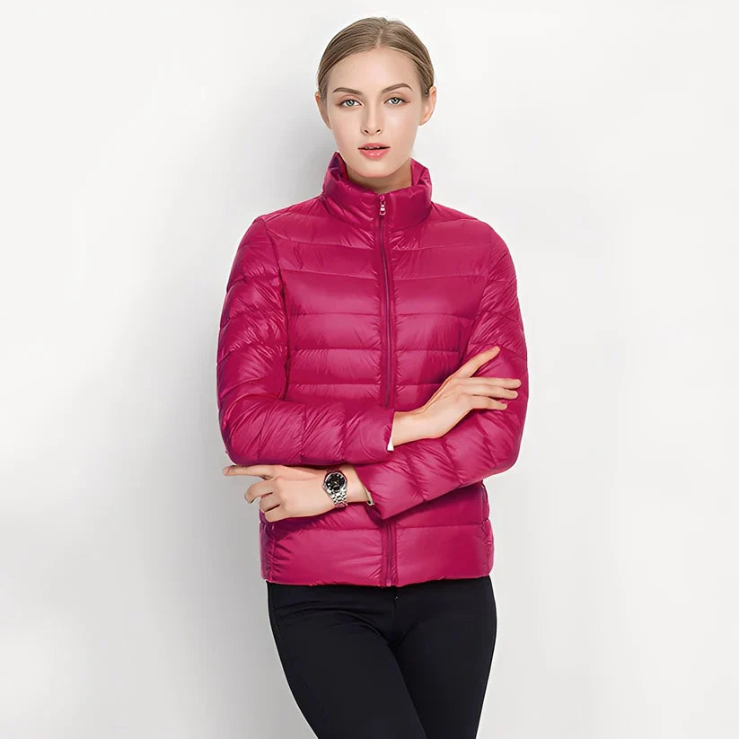 Bethel warm slim quilted jacket – women