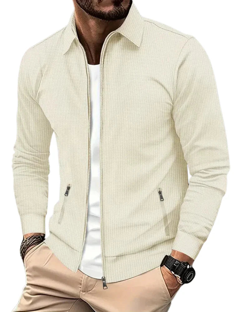 Giulio lightweight zip jacket – men