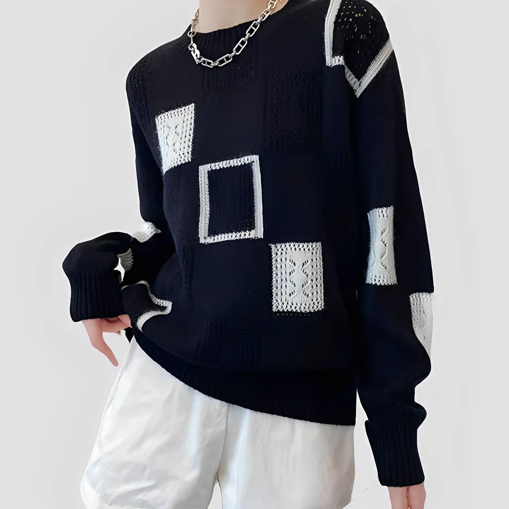 Christal fashionable comfortable sweater – women