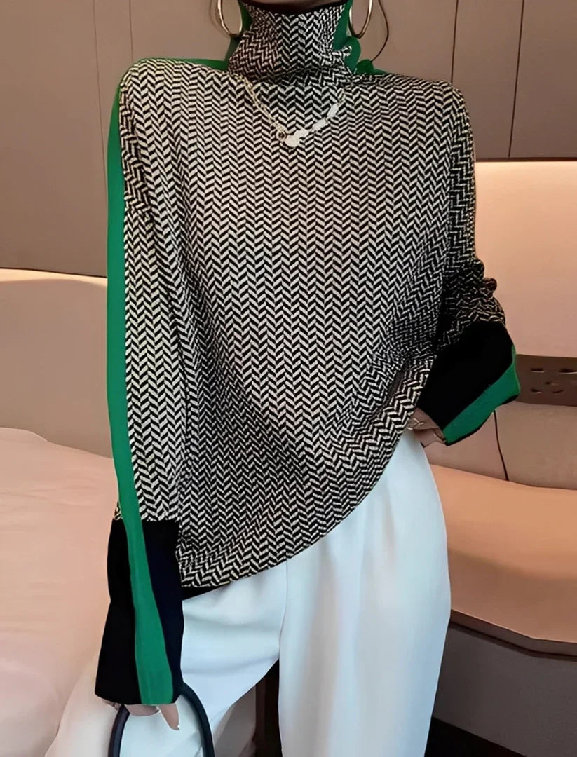 Bryony knit turtleneck sweater – women