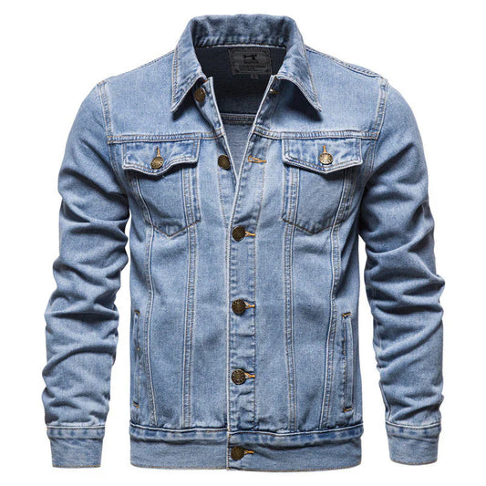 Jameson classic denim trucker jacket – men