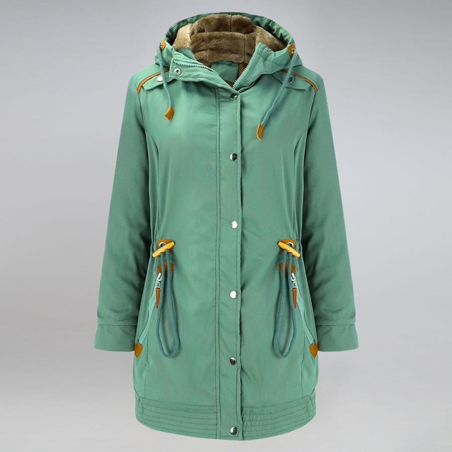 Cozy & weatherproof women's parka jacket