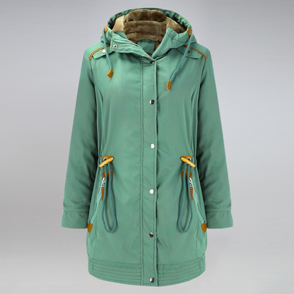 Cozy & weatherproof women's parka jacket