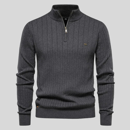 Bernhard classic knit pullover – men