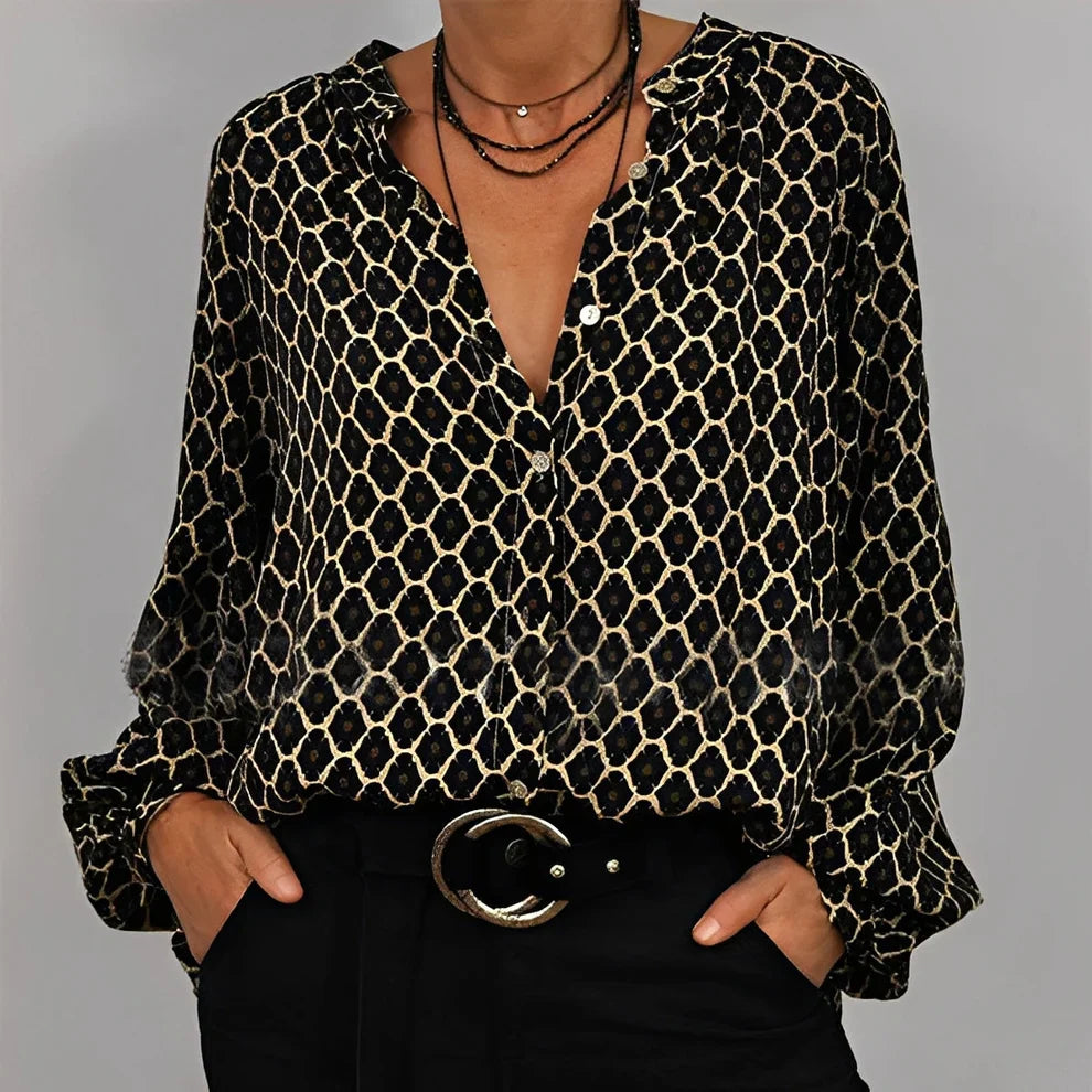 Angelle casual relaxed blouse – women