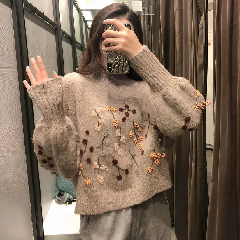 Delicia stylish knit sweater – women