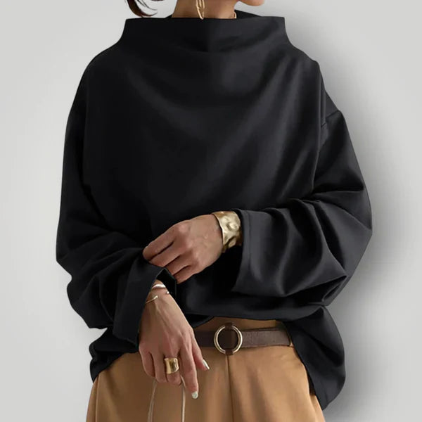 Women's fashionable roll-neck sweaters – timeless winter style