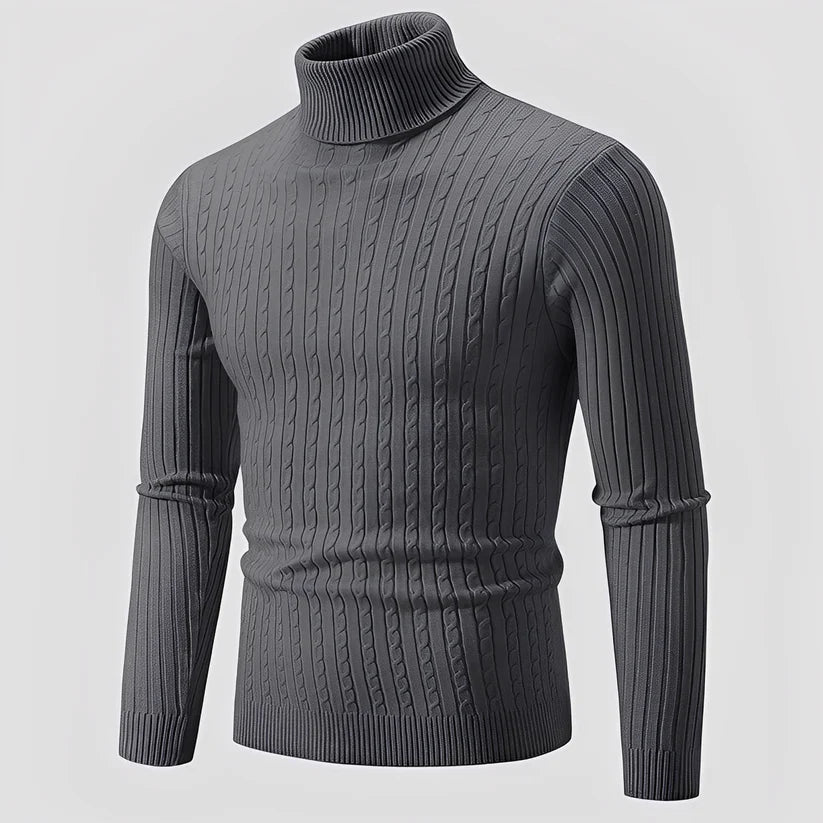 Devin fashionable turtleneck sweater – men