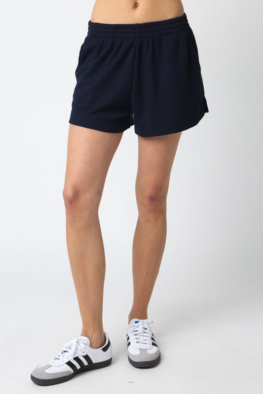 Leanna Knit Shorts in Navy (top sold separately)