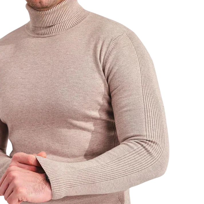 Noah – cashmere turtleneck sweater with slim fit