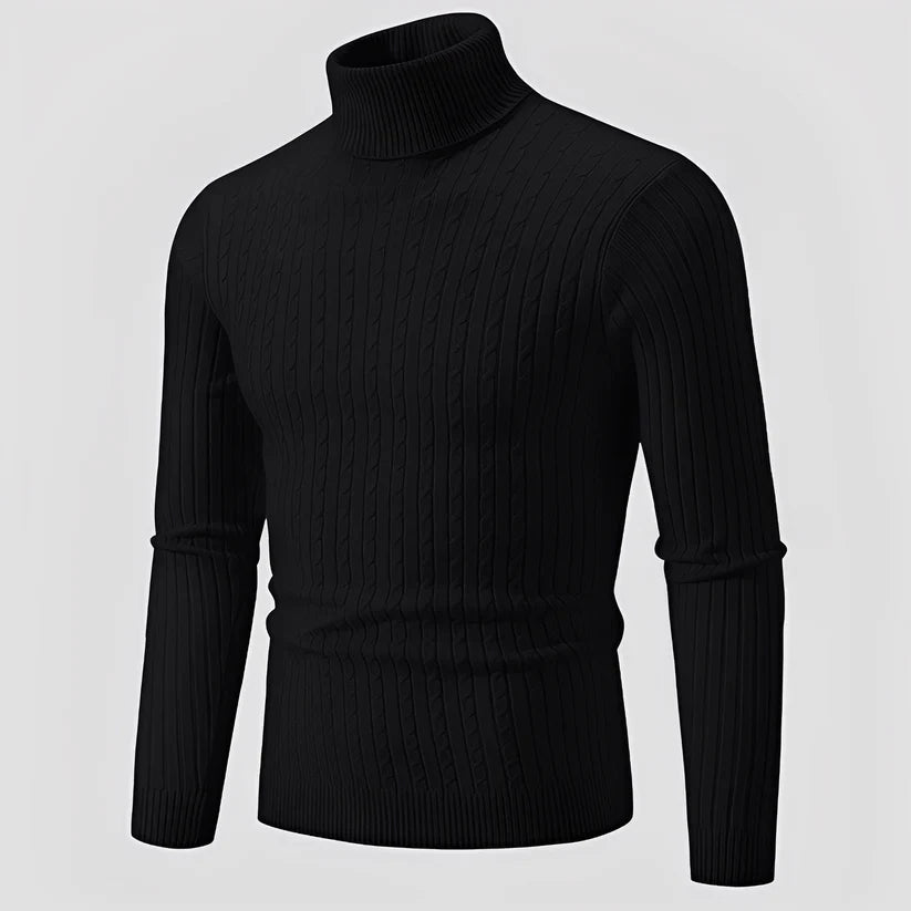 Devin fashionable turtleneck sweater – men