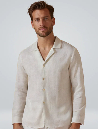 Friedrich classic linen shirt – men