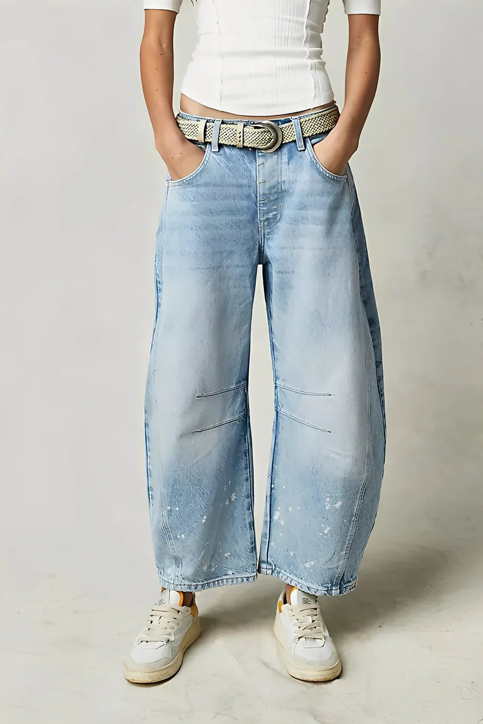 Jocelyn casual wide-cut jeans – women