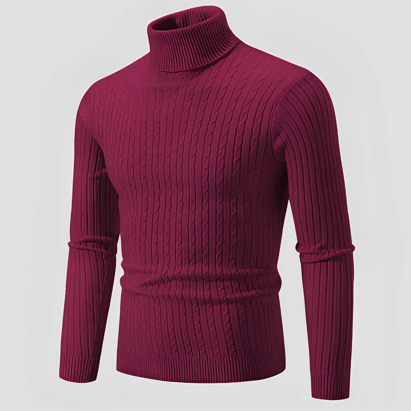 Devin fashionable turtleneck sweater – men